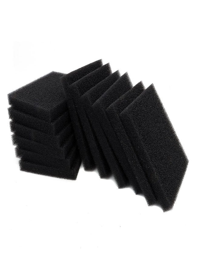 ALEGI Aquarium Bio Sponge Fitler Media, 6.28 x 5.5 x 0.78 Inch Fish Tank Filter Cartridge Filter Foam Pad Inserts for ML350 (12 Pack) - Image 3